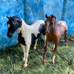 Breyer Model Horses Pinto and Appaloosa